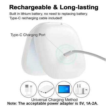 Rechargeable and foldable LED Light Cosmetic Mirror